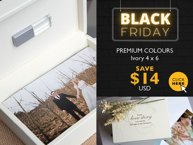 Black Friday Deal - Ivory 4x6 Print Box