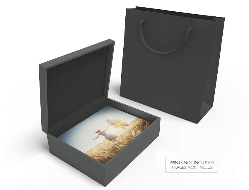 8X10 Black Folio Box (20) - No Branding