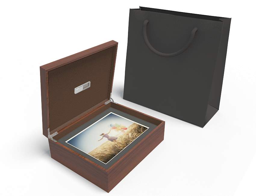 Portrait Box- Branded-Ivory