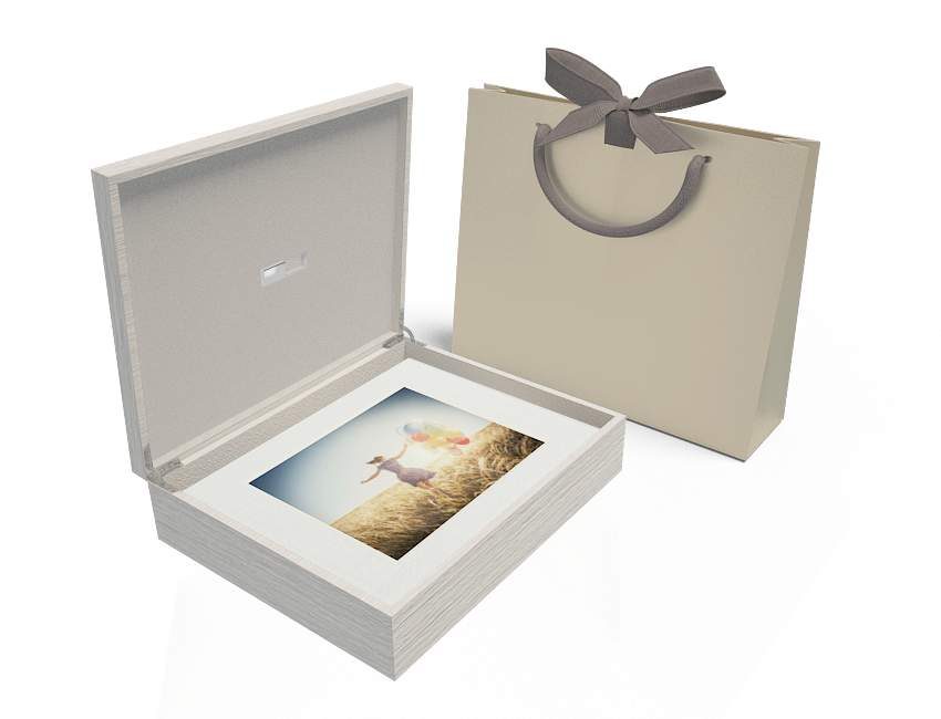 White 20 image box