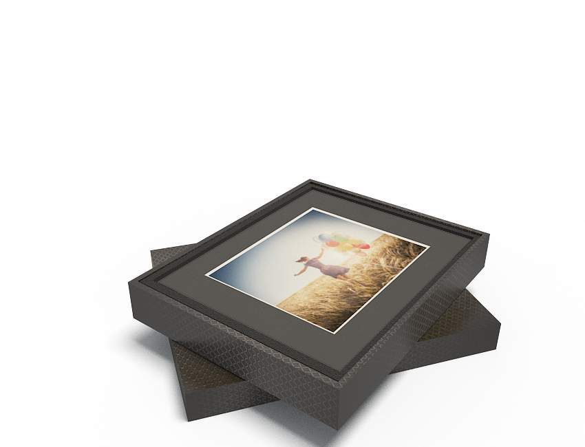 Pauli 11x14 Box with Black Matted Prints