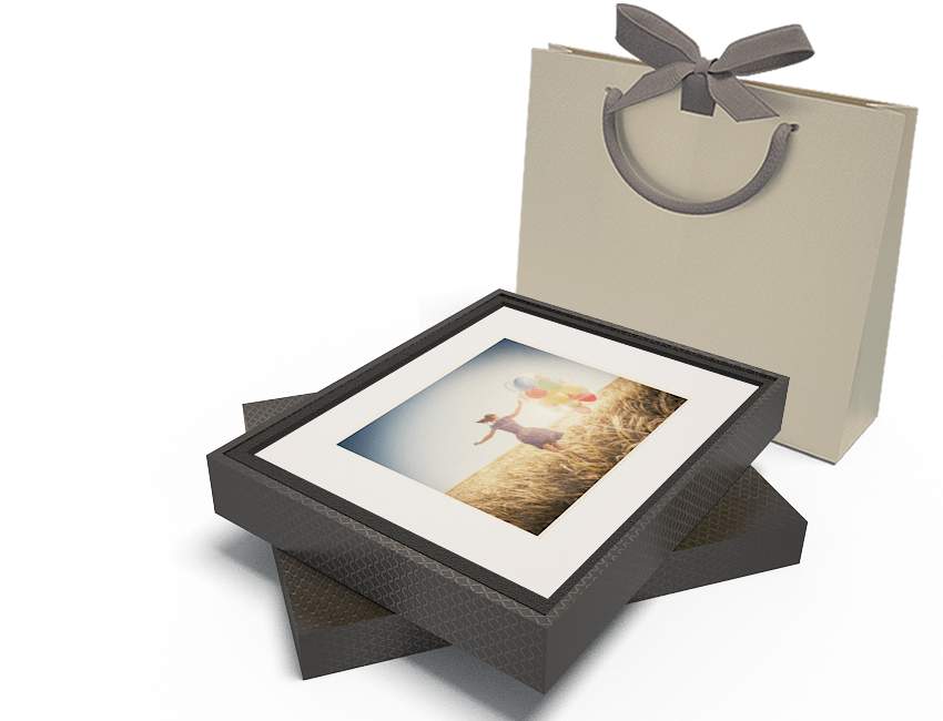 Standard Folio Box 11x14 w. 10 Fine-Art mats