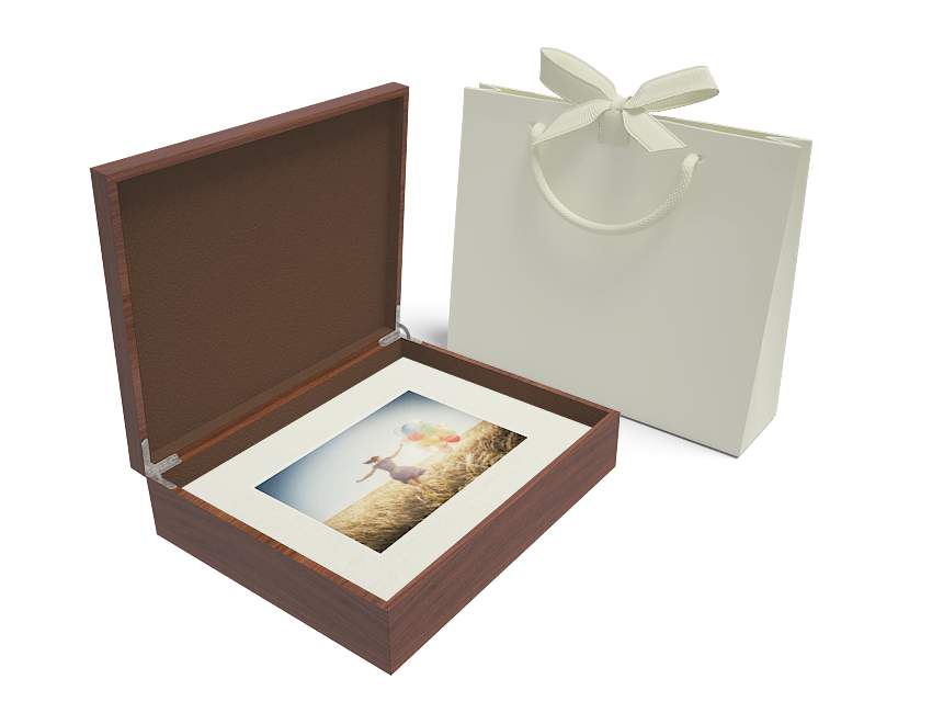 Walnut Folio Box