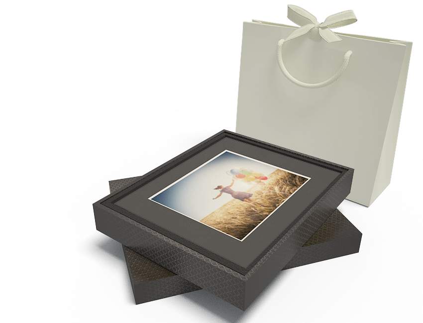 My Custom Designdiamond-box-10photo-mat black-10x8