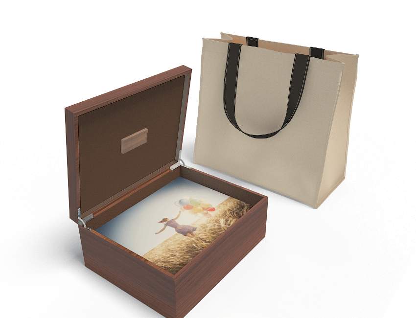 8x10 Box and 30 flush mat prints