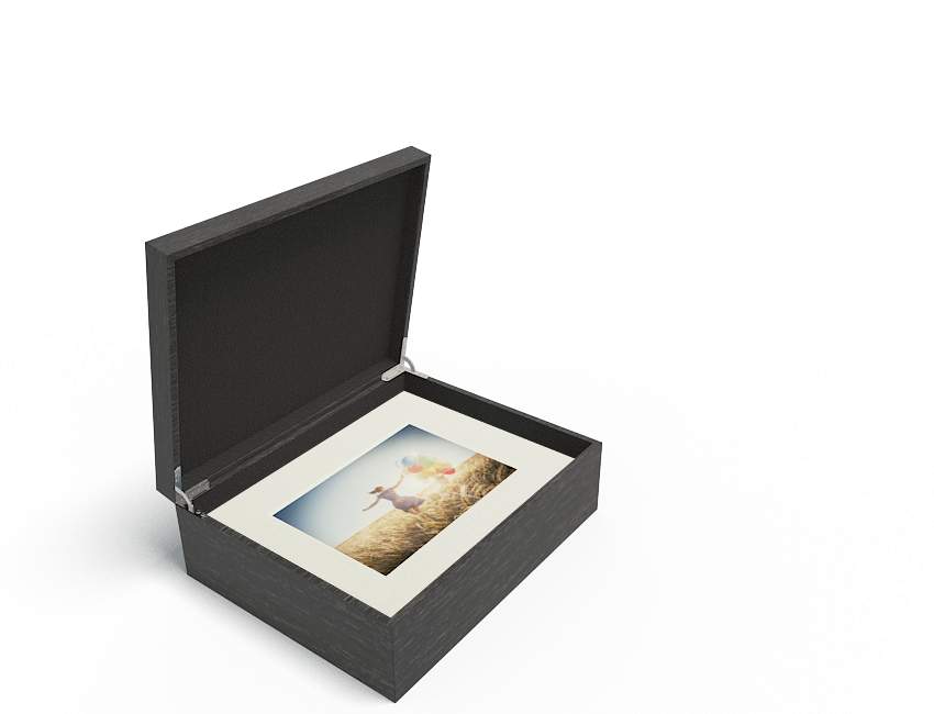 Black Window Box - premium box for studio 