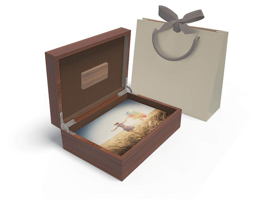 Reese Rountree 4x6 Box with USB