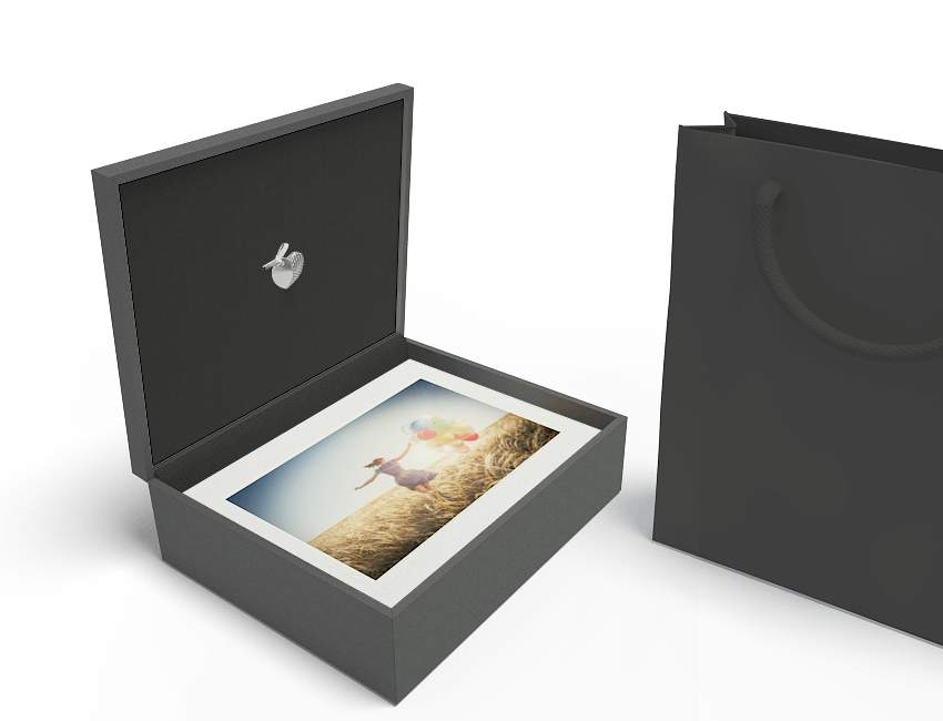 Alex Lovatt Premium Black Box with Crystal USB