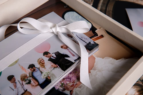 Ivory Print Box for Wedding Photographers