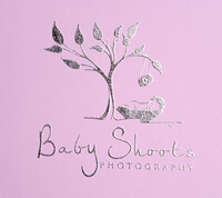 Silver foil branding on a pink USB box